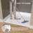 38'' W X 38'' D ADA Acrylic Alcove Shower Pan Single Threshold Square Shower Base Center Drain White Shower Tray with Non-Slip Design