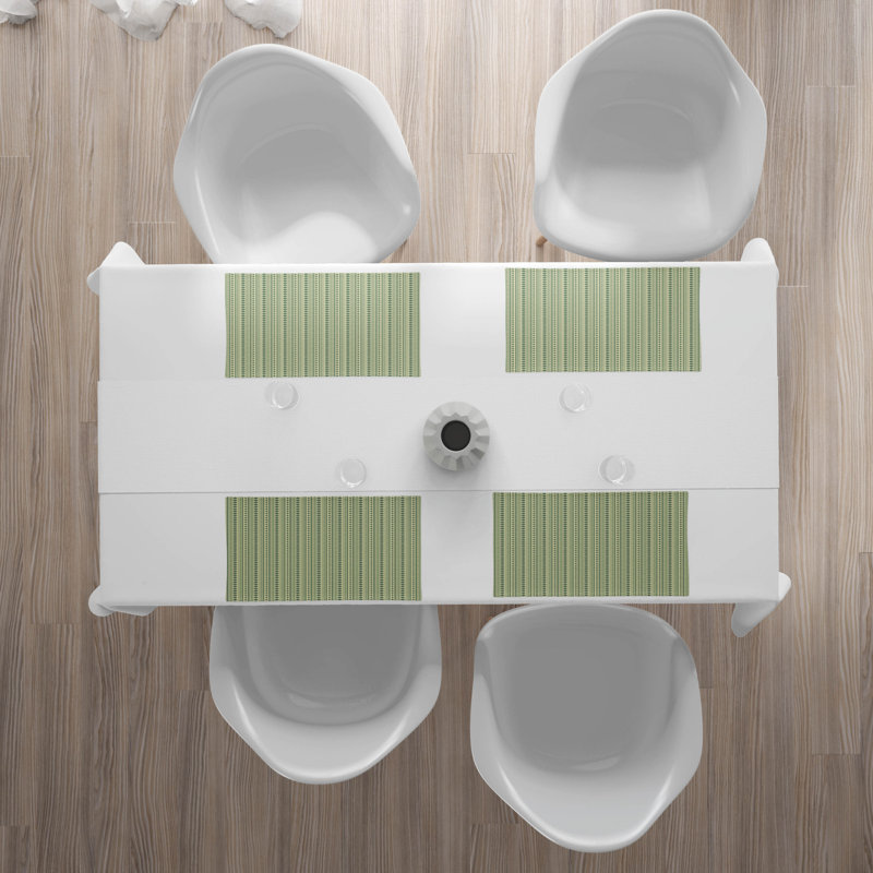 Polyester Geometric Rectangle Placemat