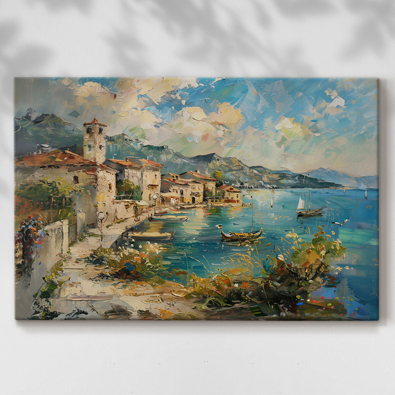Série Nautical-CXCV -Galerie enveloppée Cavas, 18 x 27