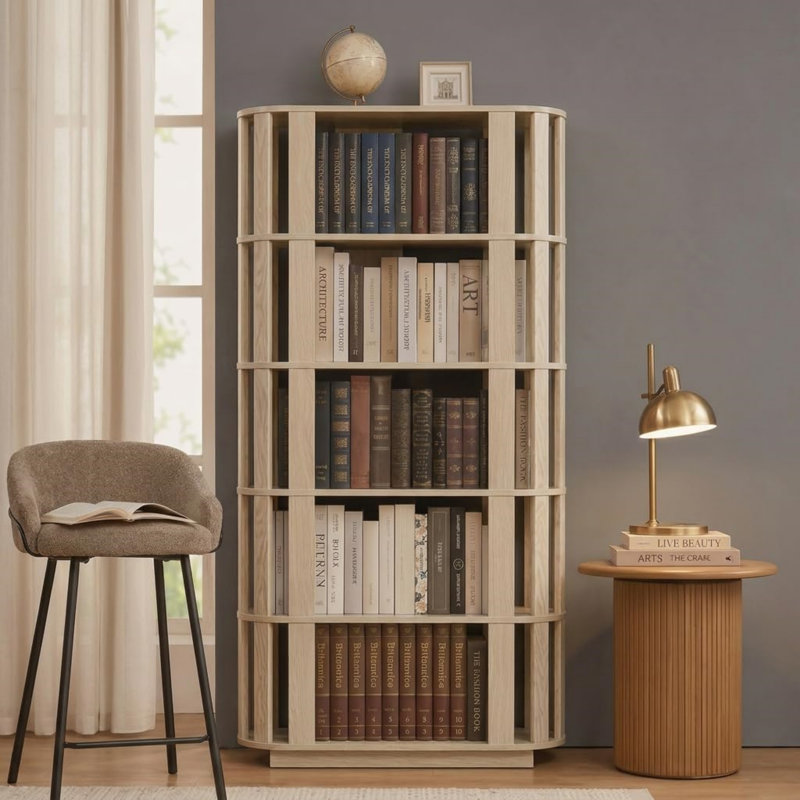 Bibliothèque ouverte Woodgrain