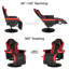 Fauteuil ergonomique pour PC et jeux de course-727259893