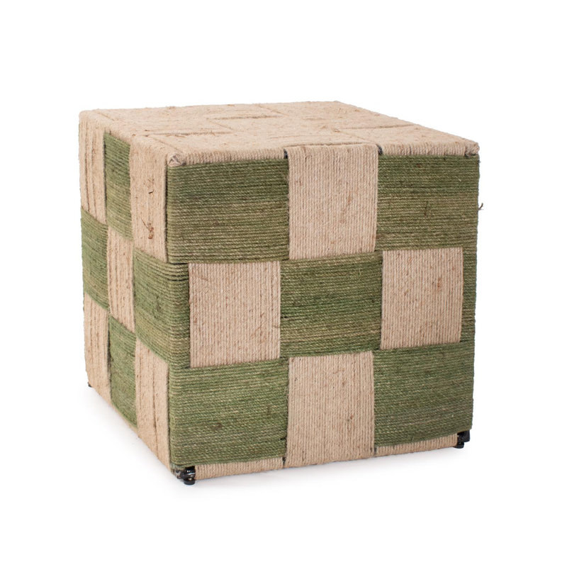 Escobedo Square Jute Side Table