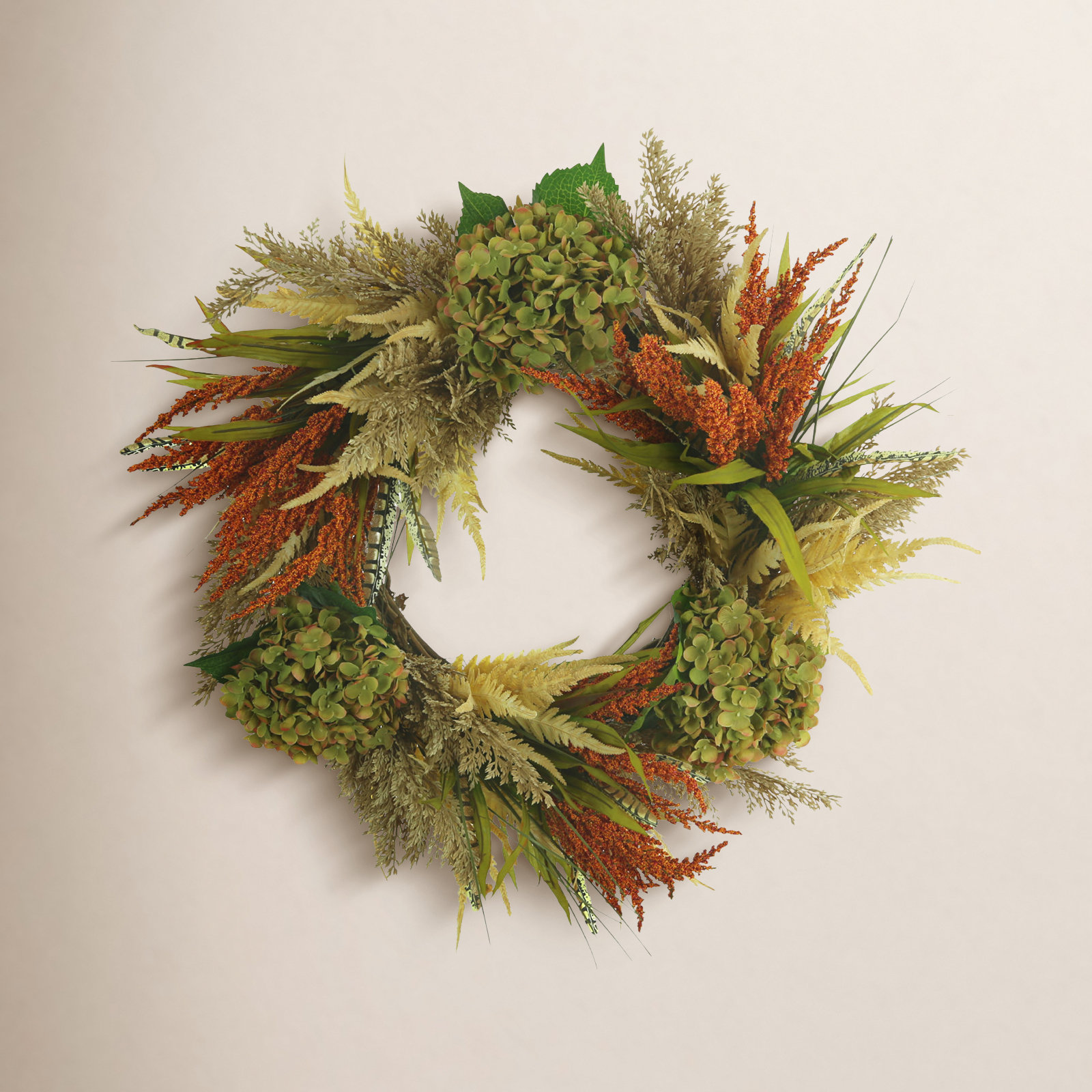 Lilbourn 28" Hydrangea Wreath