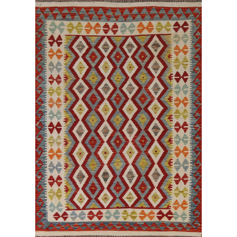 Tapis géométrique Kilim