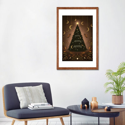 Merry Merry - Wall Art Print - Framed Fine Art Paper