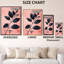 Branche de feuilles de charbon de bois - Décoration murale sur toile encadrée avec feuillage-1448146123-1448146167