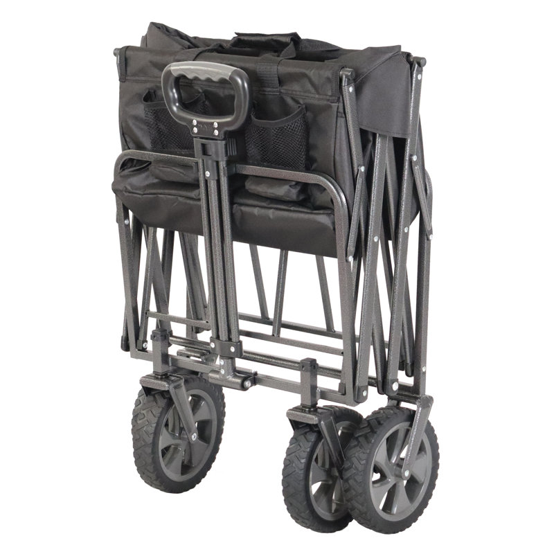 Chariot utilitaire pliable pour l'extérieur Mac Sports, 300 lb, noir, Noir