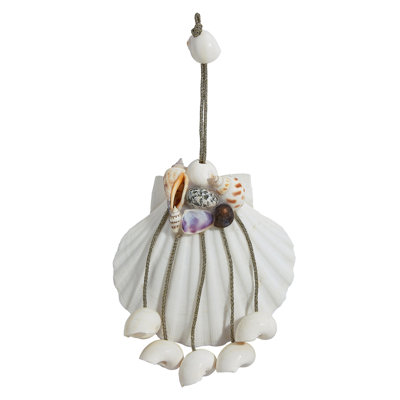 2 Scallop with 5 Hanging Snails Ornaments
