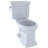 TOTO® Promenade® II Two-Piece Elongated 1.28 GPF Universal Height Toilet with CEFIONTECT, Cotton White-27697123-22901113