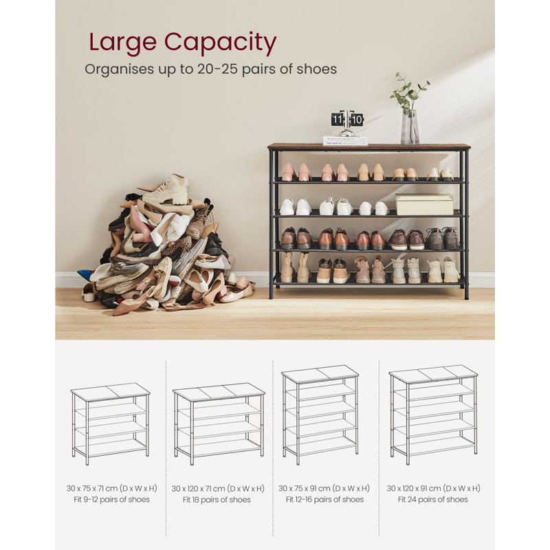 13 Pair Shoe Rack