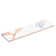Daint 2-in. x 10-in. Subway Metal Look Glossy Ceramic Wall Tile