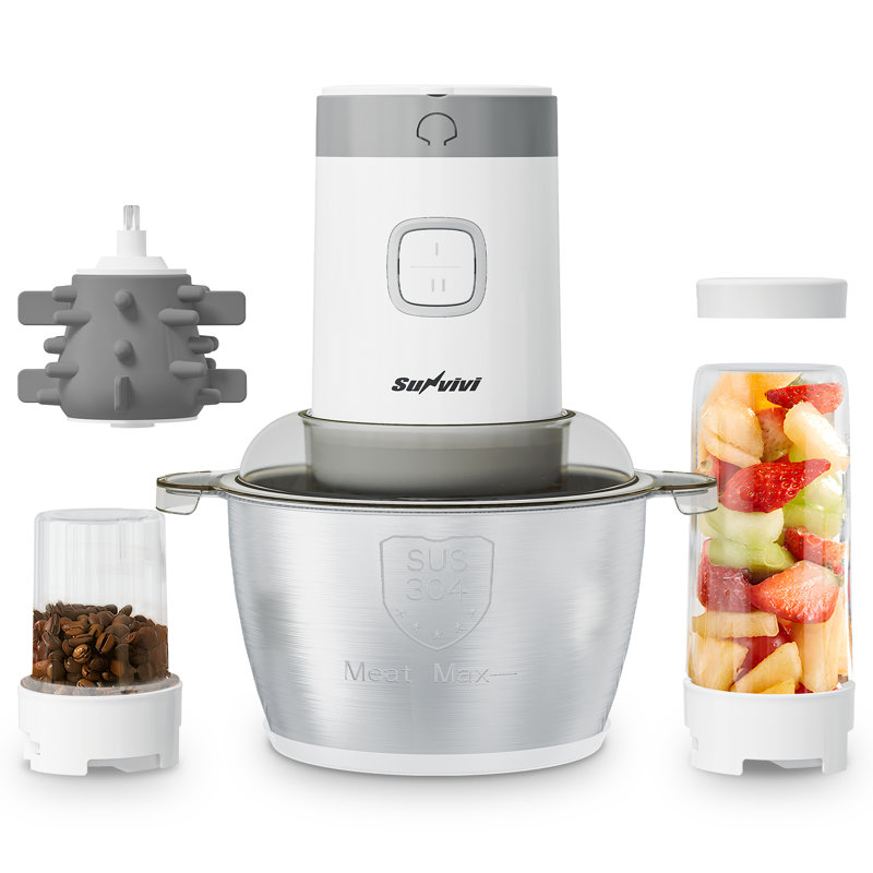 Combiné hachoir à viande, mélangeur et robot culinaire multifonctionnel
