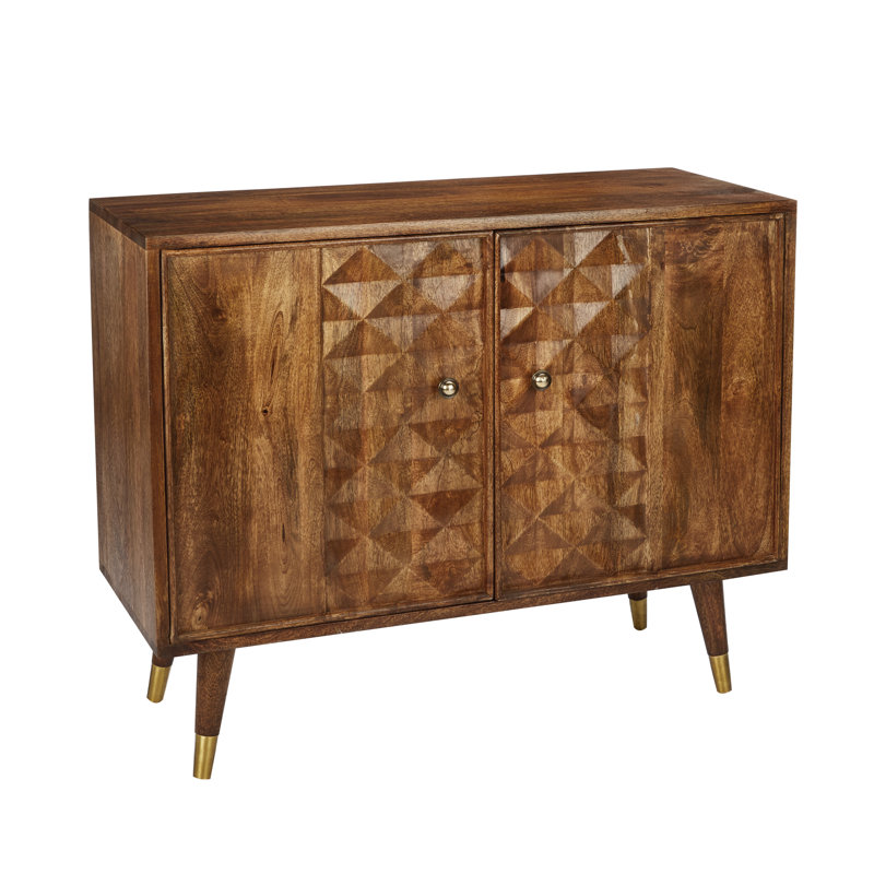 Binion 95cm Solid Wood Sideboard