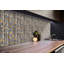 Self Adhesive Vinyl Splashback 39,37x19,68 Inch Wall Tiles Wall Stickers Tile Peel and Stick Sticker