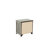 Gray Oak Bedroom Nightstand, 24" X 17" 25" H, Wood 23.69In 16.52In 24.85In, Quality