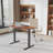 Hieronymus Electric Adjustable T-Shape Standing Desk Home Desk With Backpack Hook And Memory Smart Pannel-1651524266-1626604754