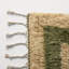 Essi Geometric Handmade Wool Green/Tan Area Rug-67984534