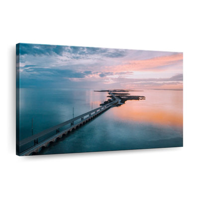 " Seven Mile Bridge Canvas Print "