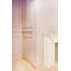 Moulure de panneau en polyuréthane blanc apprêté de P 1-3 / 16 po x l 4-3 / 4 po x L 78-3 / 4 po