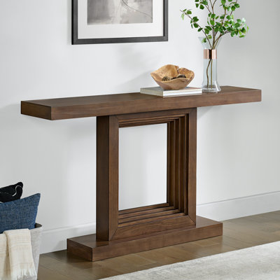 Pismo 56-Inch Solid Wood Console Table, Brown