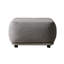Repose-pieds d'extérieur multifonctionnel avec plateau - Repose-pieds et table d'appoint en un