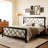Bloneva Metal Open-Frame Bed-94917218-94917216