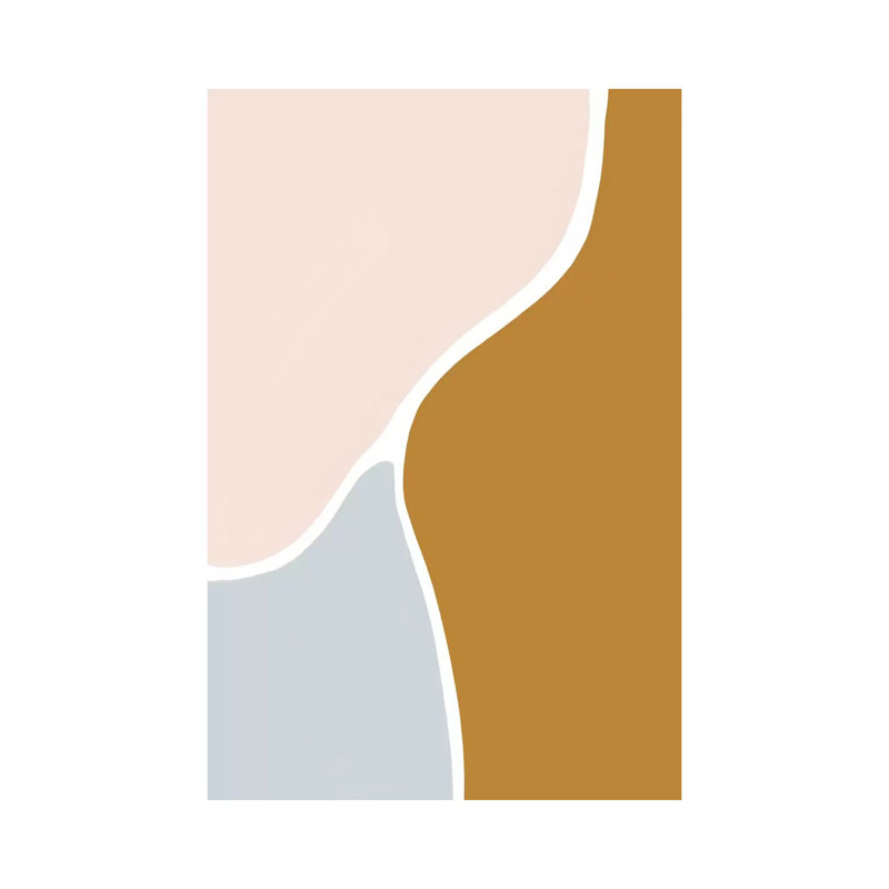 Jewel Abstract II 1 Piece Wrapped Canvas Wall Art, 101.6 cm H x 66.04 cm W x 1.91 cm D