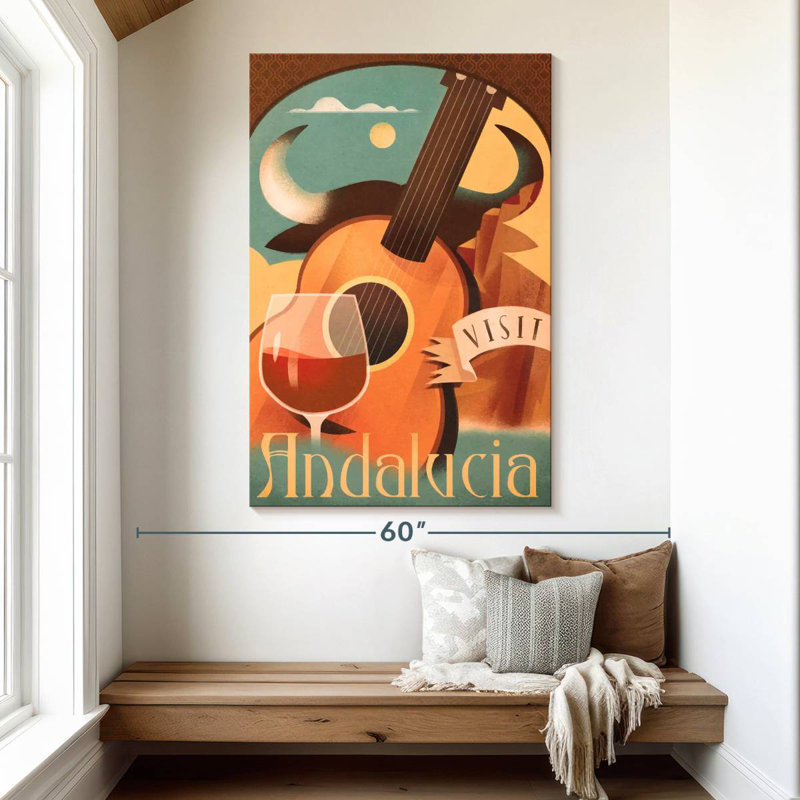 Aime Andalucia Spain, 51" H x 34" W