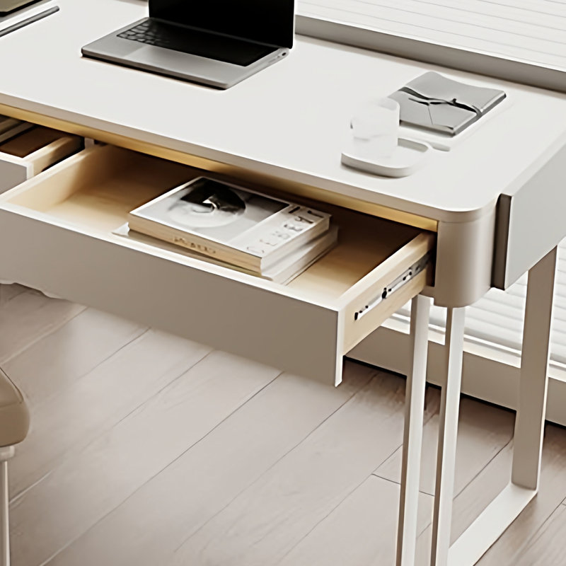 Bureau exquis et élégant, H 29,52 po x l 62,99 po x P 21,65 po
