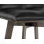 Tabouret de comptoir pivotant Mccaulley - noir-413447536-413447539-472222356