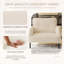 Fauteuil rembourré, fauteuil d'appoint pour le salon et la chambre à coucher-82778746
