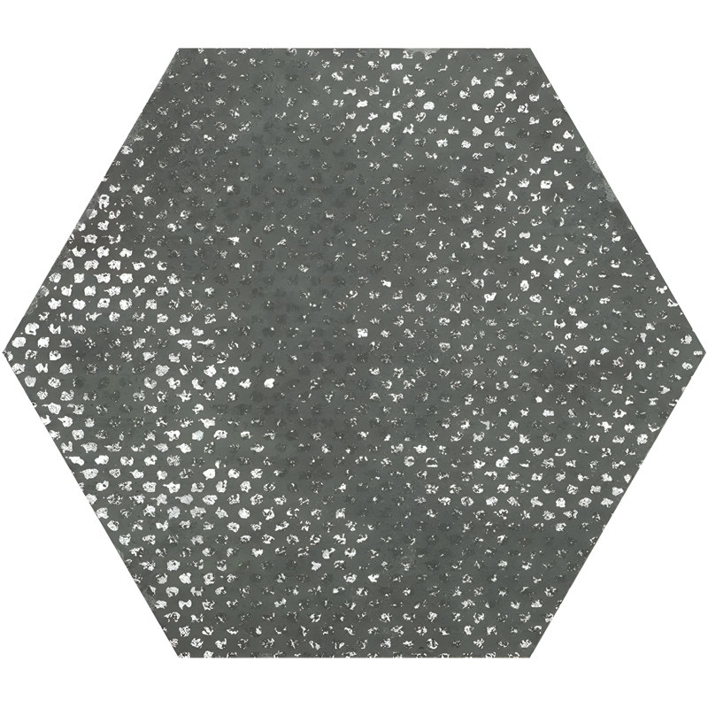 Zenith 9 X 11 In. Textured Olive Green Porcelain Hexagon Wall And Floor Tile (8.07 Sq Ft/Case) - 16 Pack