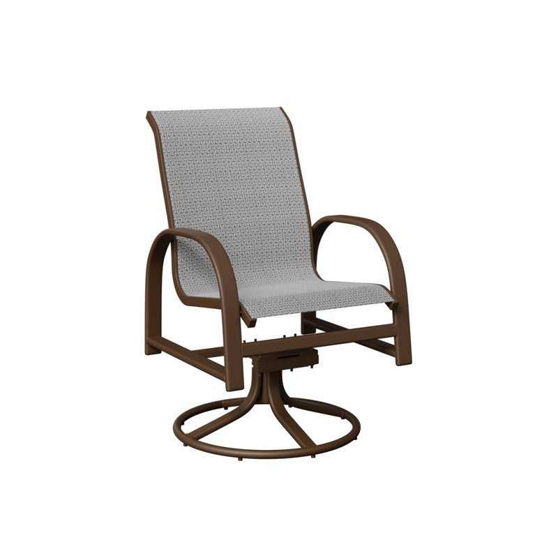 Chaise berçante berçante pivotante Berlin Gardens, Corbeau Jazzy, Filon de bois mesquite