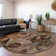Premium Machine Washable Cerrito AMF555 Terracotta Rug