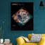 NASA James Webb Telescope - Cassiopeia A Compass Image - Closed Corner Frame Print-84911737
