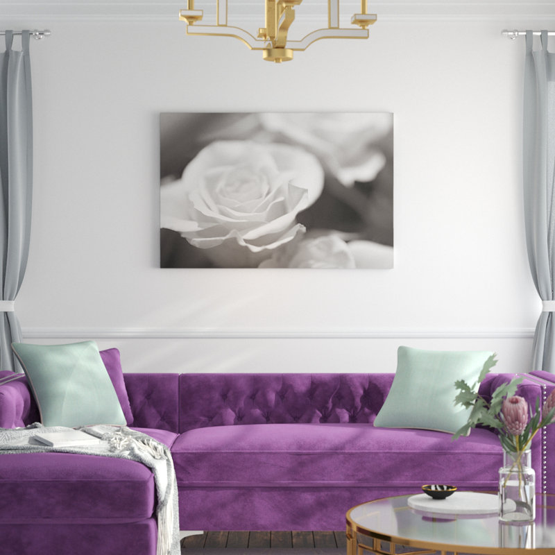 Rose Studies IV by James McLoughlin - Print on Canvas, 81cm H x 122cm W, Wrapped Canvas
