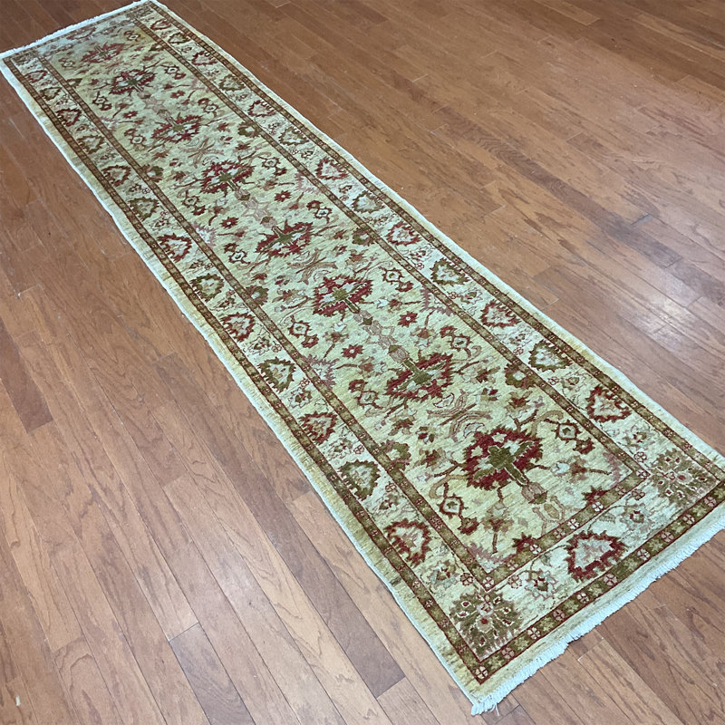  Handmade Oushak Wool Runner
