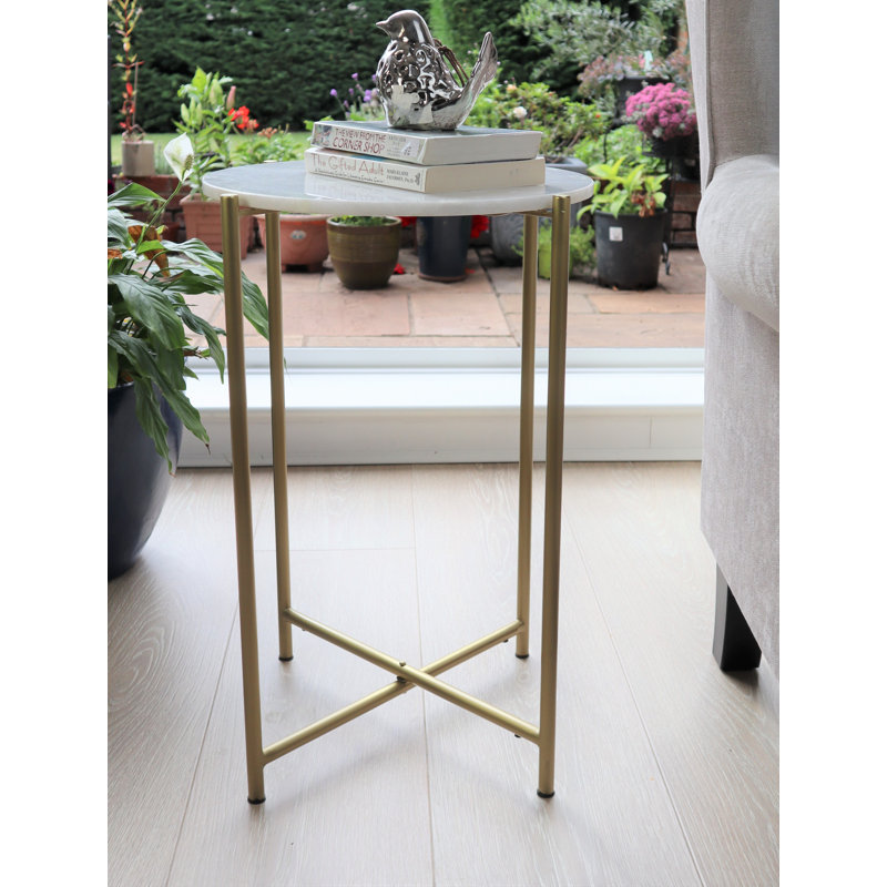 Lapham Cross Legs End Table