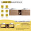 Meuble-lavabo double 30 po avec lavabo et armoire latérale 30 po-2029022365