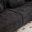 Canapé modulaire à assise profonde en chenille avec 3 coussins-1673818832