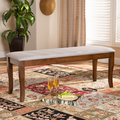 Polyester Upholstered Bench