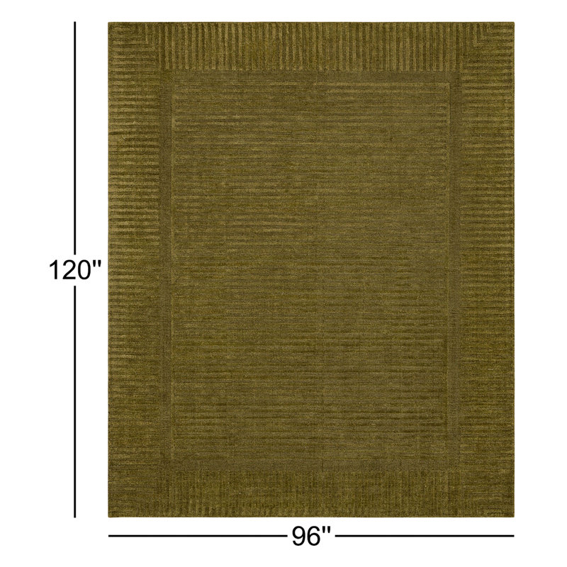 Karastan Rugs Terra Firma Moss Area Rug, Rectangle 8' x 10', Moss 