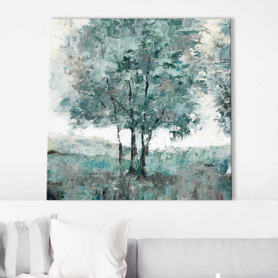 «Teal Sentinel I» par Nan - Peinture