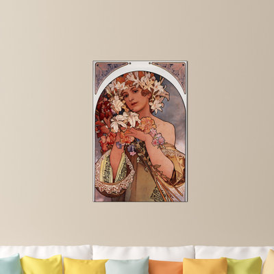 Mucha Alphonse - Wrapped Canvas Painting