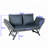 Patio Wicker Loveseat