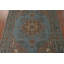 Tapis traditionnel bleu surteint 8 x 11