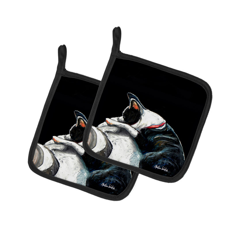 Caroline's Treasures Martin Welch New Artwork Polyester Potholder Set