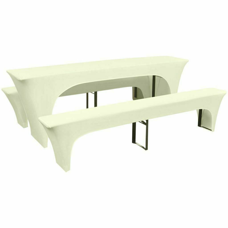 Ebrahima Tablecloth, Ivory