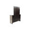 Spectaculaire commode en chêne gris, 59 po x 16 po 36 po, commode enchanteresse pour articles de rangement, commode en bois pur