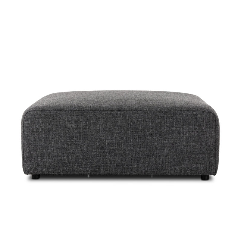 Lawndale Ottoman PC-Saxon Charcoal